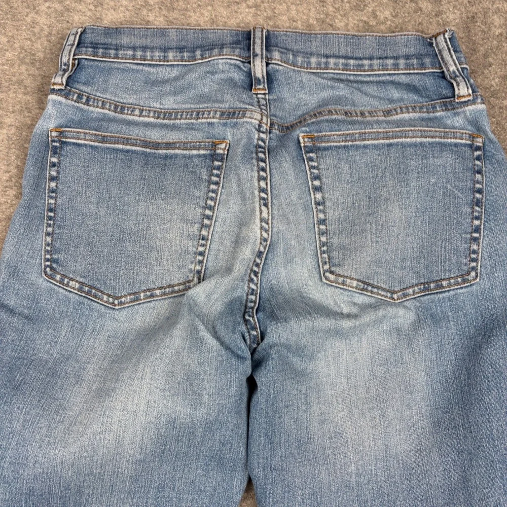 J Crew Vintage Slim Straight Jeans Womens 29 Light Wash Denim Classic Casual